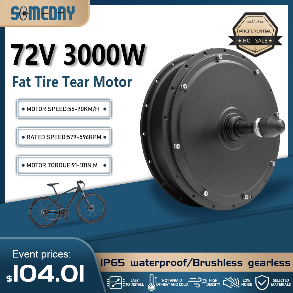 Ebike Conversion Kit 72V 3000W - Silnik do roweru elektrycznego typu fat