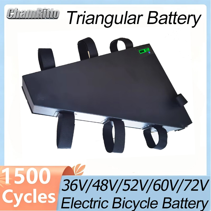 Electric Bicycle Battery 72V 30Ah - Rower elektryczny 60v72v 3000w Bateria trójkątna