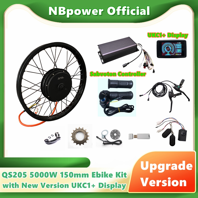 NBpower/QS205 5000W V3 150mm S – 72V 5000W Hub Motor Kit recenzja i cena