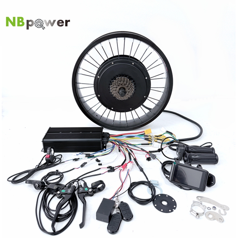 Zestaw do konwersji roweru ele – 72V 5000W Hub Motor Kit recenzja i cena
