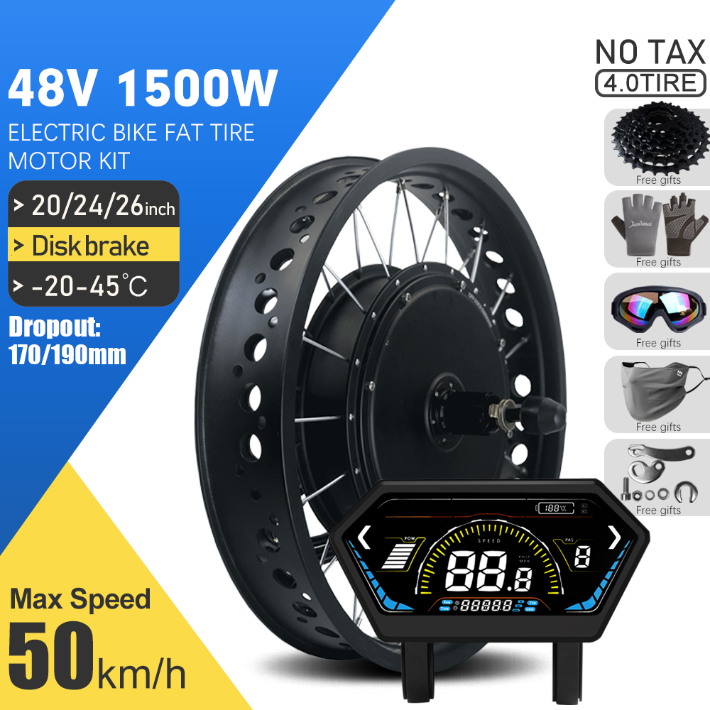 Elektryczny zestaw do fat bike – 72V 5000W Hub Motor Kit recenzja i cena